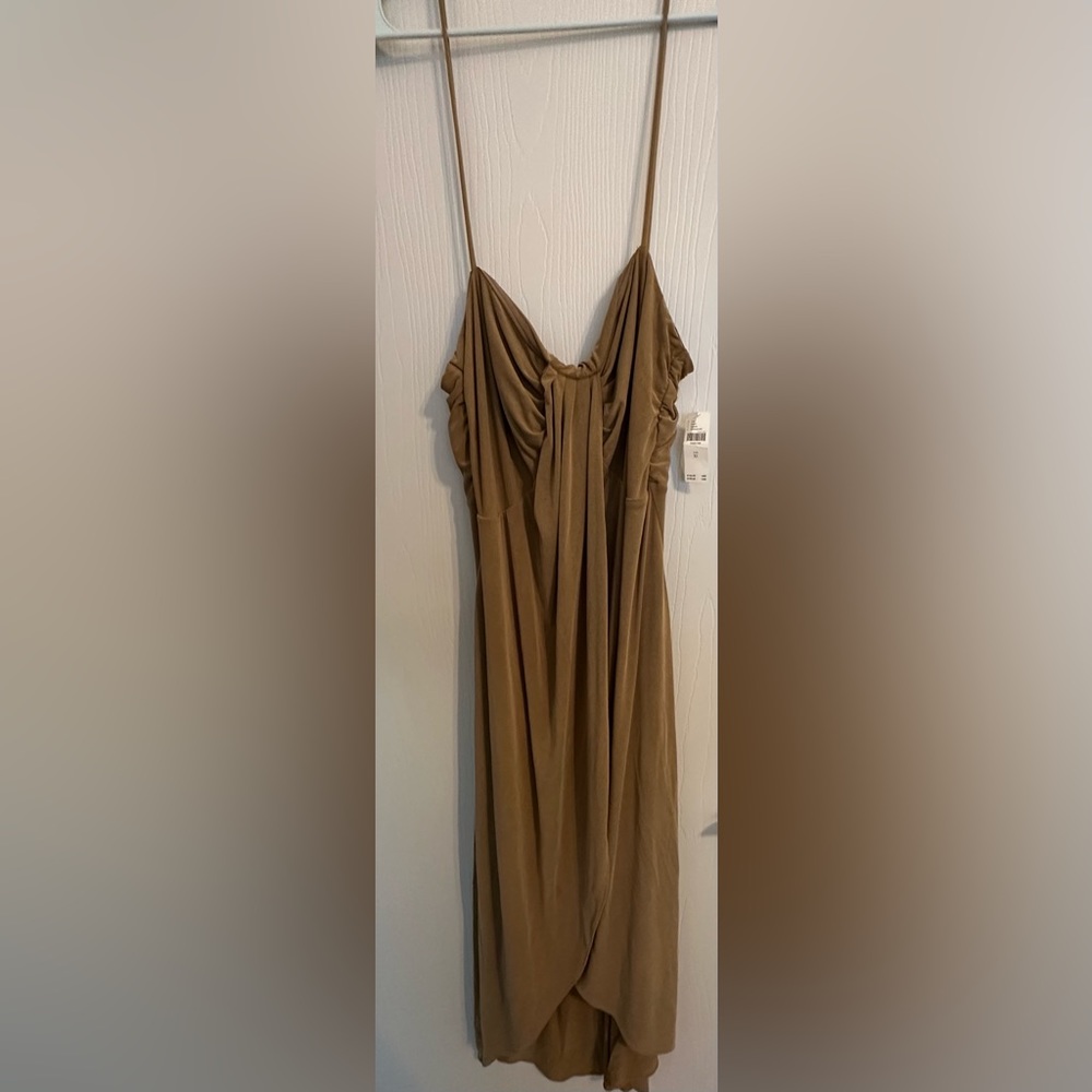 Olive Green Anthropology Dress